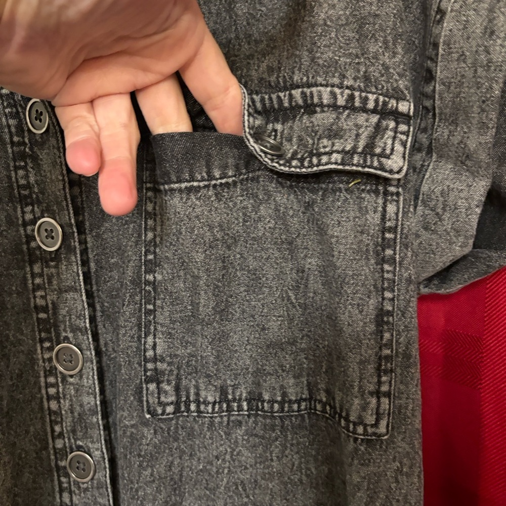 Women's Washed Black Denim Overalls